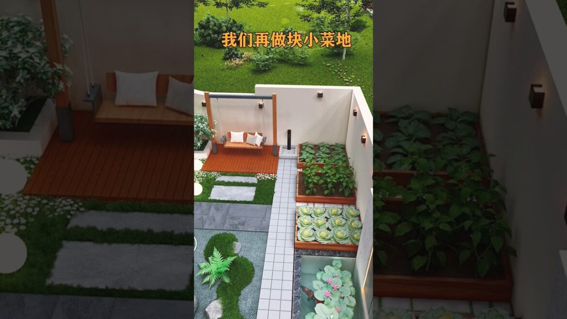 Beautiful dream house #home garden design #shots #youtubeshorts