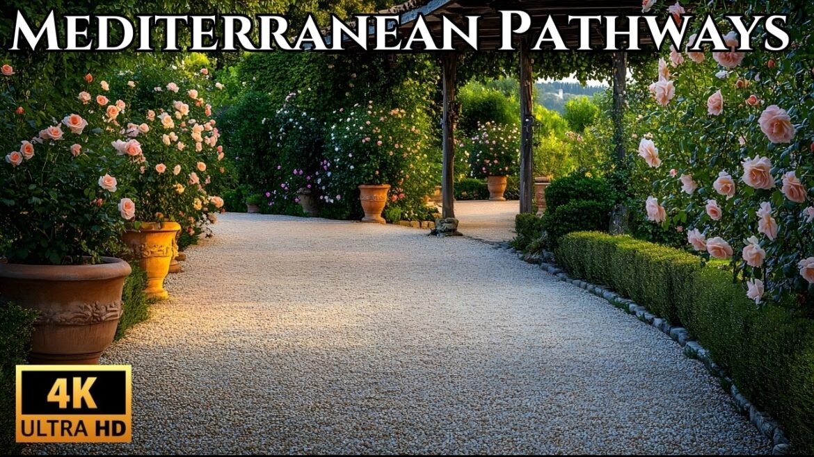 Mediterranean Pathway Design Ideas for Your Garden in 2024