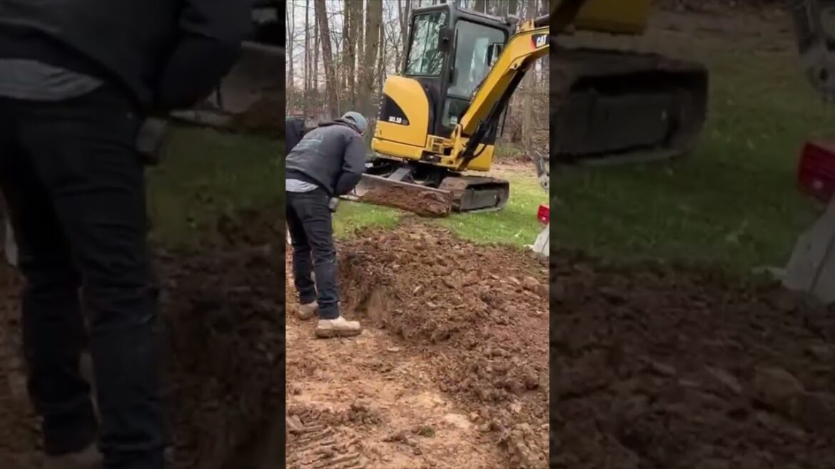 Backyard Transformation - Patio and Seating Wall Installation #construction #backyard