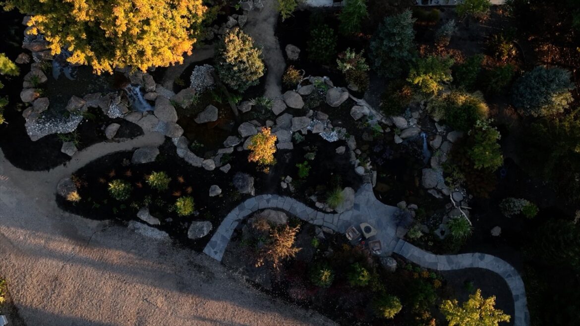 Dream Stream Final Build Day & Reveal! 🤩💦🤩 // Garden Answer
