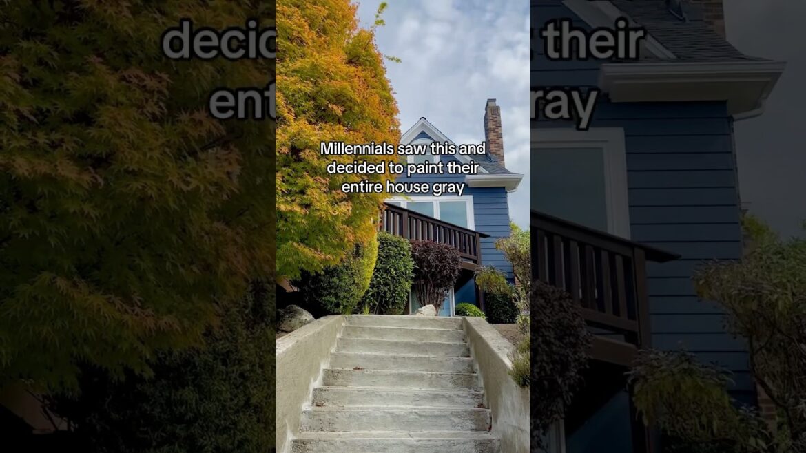 Millennials saw this and decided to paint their entire house gray #shorts