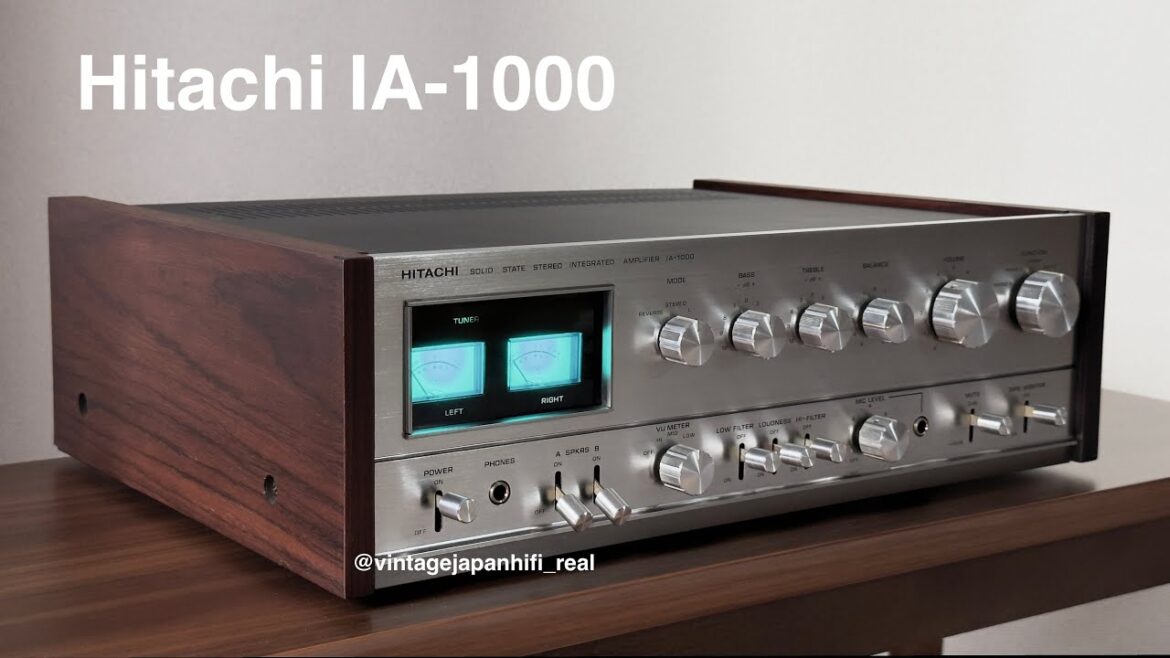 Rare Hitachi IA-1000 (1972~1974) fully maintained by local Japanese technicians Rare Hitachi IA-1000 (1972~1974) fully maintained by local Japanese technicians