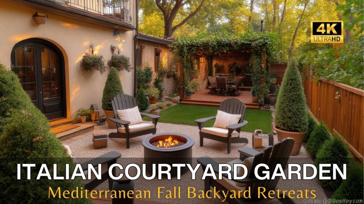 Italian Courtyard Garden Design: Mediterranean Fall Charm in Your Backyard Retreats Italian Courtyard Garden Design: Mediterranean Fall Charm in Your Backyard Retreats