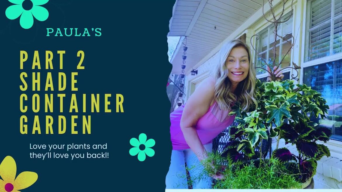 How to plant a Shade Container Garden - Part 2