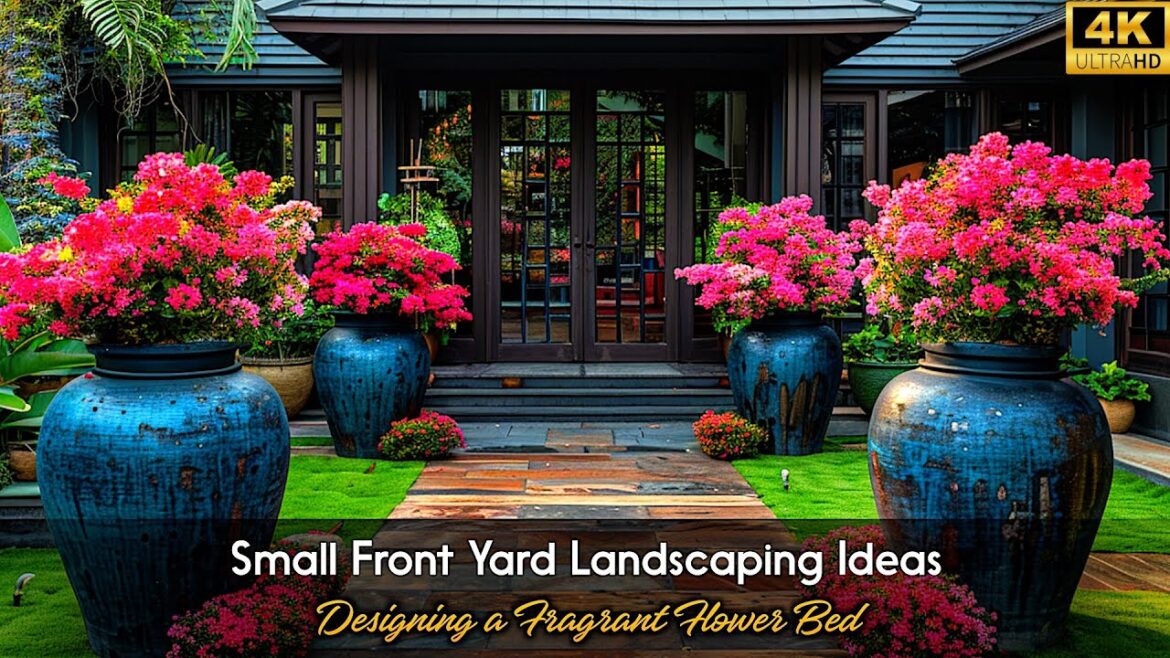 Small Front Yard Garden Ideas: Designing a Fragrant Flower Bed Small Front Yard Garden Ideas: Designing a Fragrant Flower Bed