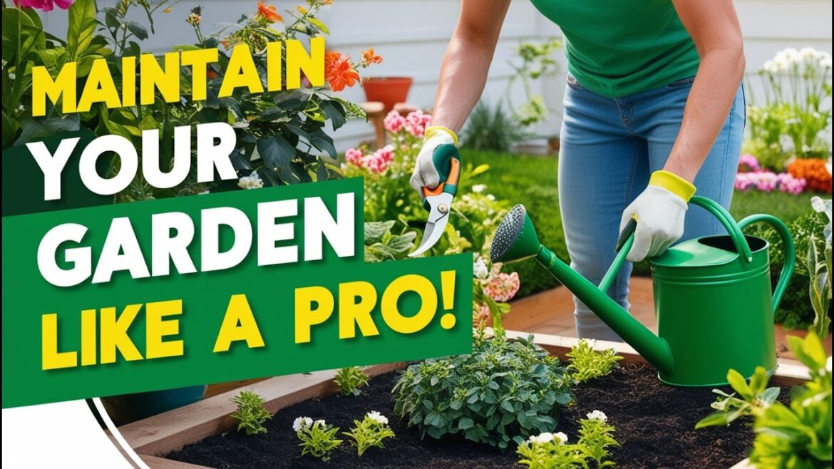 How to Maintain Your Garden at Home: Essential Tips for a Thriving Garden How to Maintain Your Garden at Home: Essential Tips for a Thriving Garden
