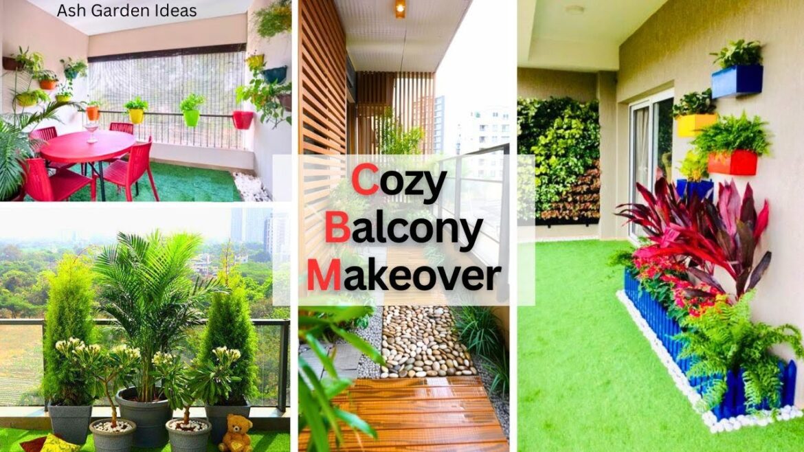 Beautiful balcony Garden ideas | Cozy Balcony Makeover | garden balcony ideas #ashgardenideas Beautiful balcony Garden ideas | Cozy Balcony Makeover | garden balcony ideas #ashgardenideas
