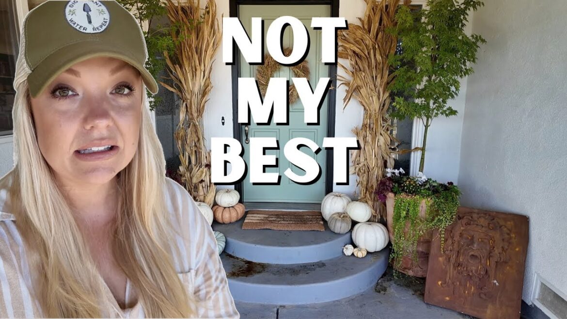 Fall Front Porch Makeover FAIL π«£ππ Fall Front Porch Makeover FAIL π«£ππ