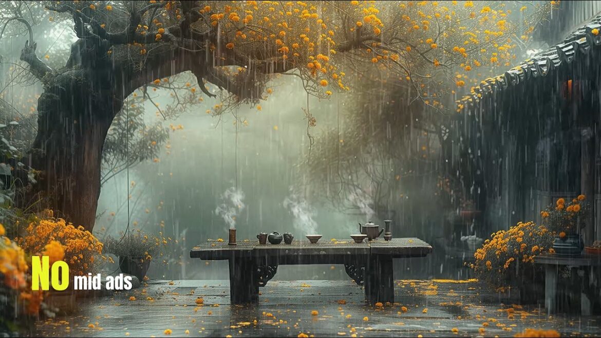 The cozy sound of rain in the Japanese garden! #agarawood #naturalsound #relaxation #asmr The cozy sound of rain in the Japanese garden! #agarawood #naturalsound #relaxation #asmr