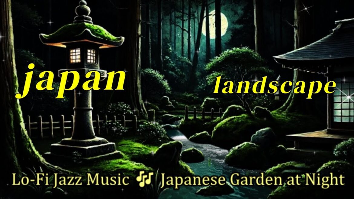 Jazz Music mix (No.97) Japanese Garden at Night