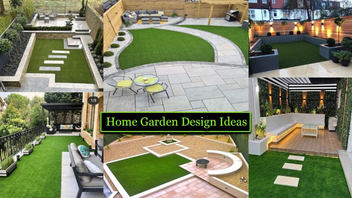Modern House Garden Landscaping Lawn Ideas 2024 - Home Backyard & Front Yard Gardens