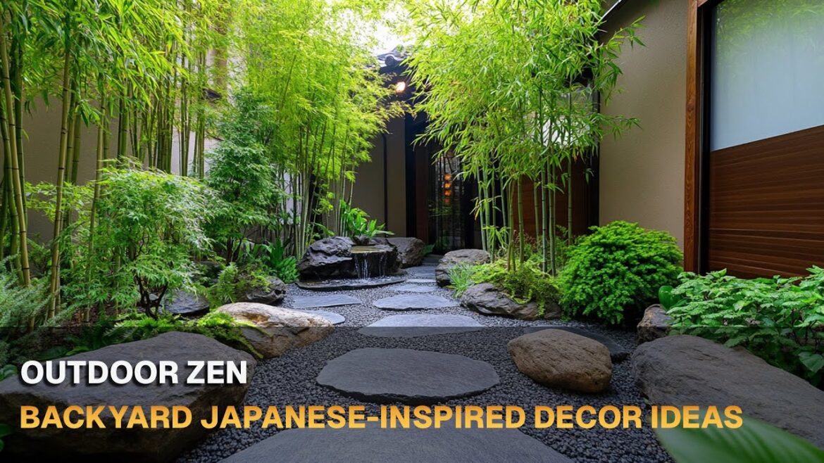 Outdoor Zen: Japanese-Inspired Decor Ideas for a Serene Backyard