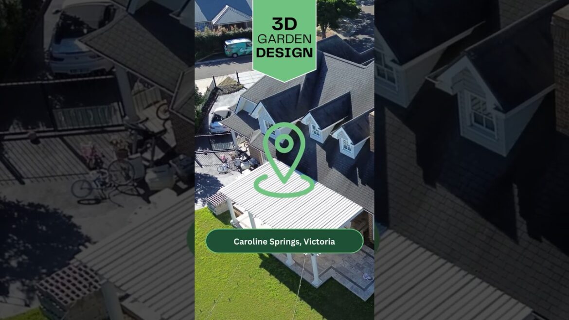 🏠 3D Garden Tour  #design #gardendesign #garden #landscapingideas #backyard