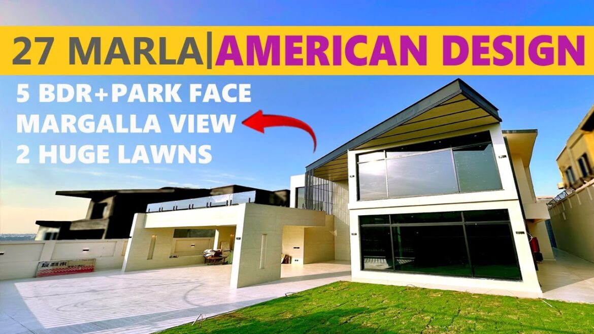 Luxury 27 Marla American Design House for Sale Bahria Town Islamabad | Margalla Hills View Luxury 27 Marla American Design House for Sale Bahria Town Islamabad | Margalla Hills View