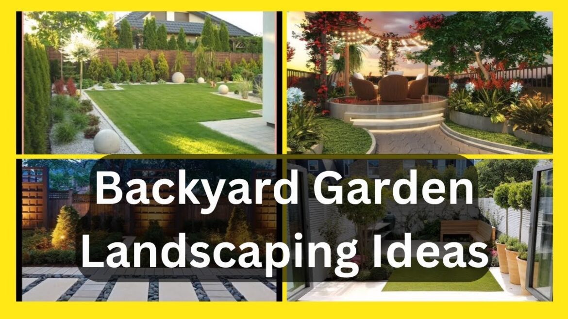 Backyard Garden Landscaping Ideas - Front Yard Gardening Ideas - Home Exterior Patio Design