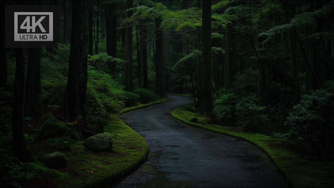 Tranquil Rain in a Japanese Forest Garden | Healing Sounds for Meditation & Rest asmr Tranquil Rain in a Japanese Forest Garden | Healing Sounds for Meditation & Rest asmr