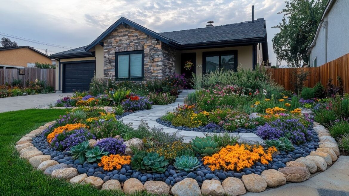 Don't Miss Out! Transform Your Front Yard with These Succulent Garden