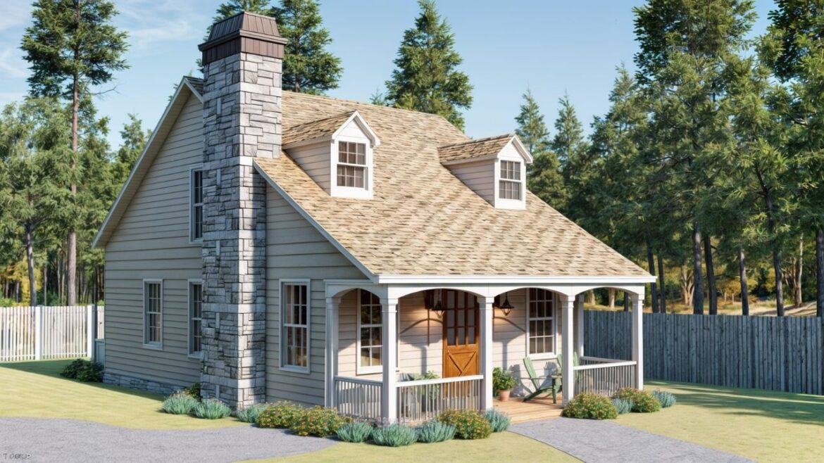 23’x34′ (7x11m )A Cozy 3-Bedroom Small House – Perfect for Your Family. 23'x34' (7x11m )A Cozy 3-Bedroom Small House – Perfect for Your Family.