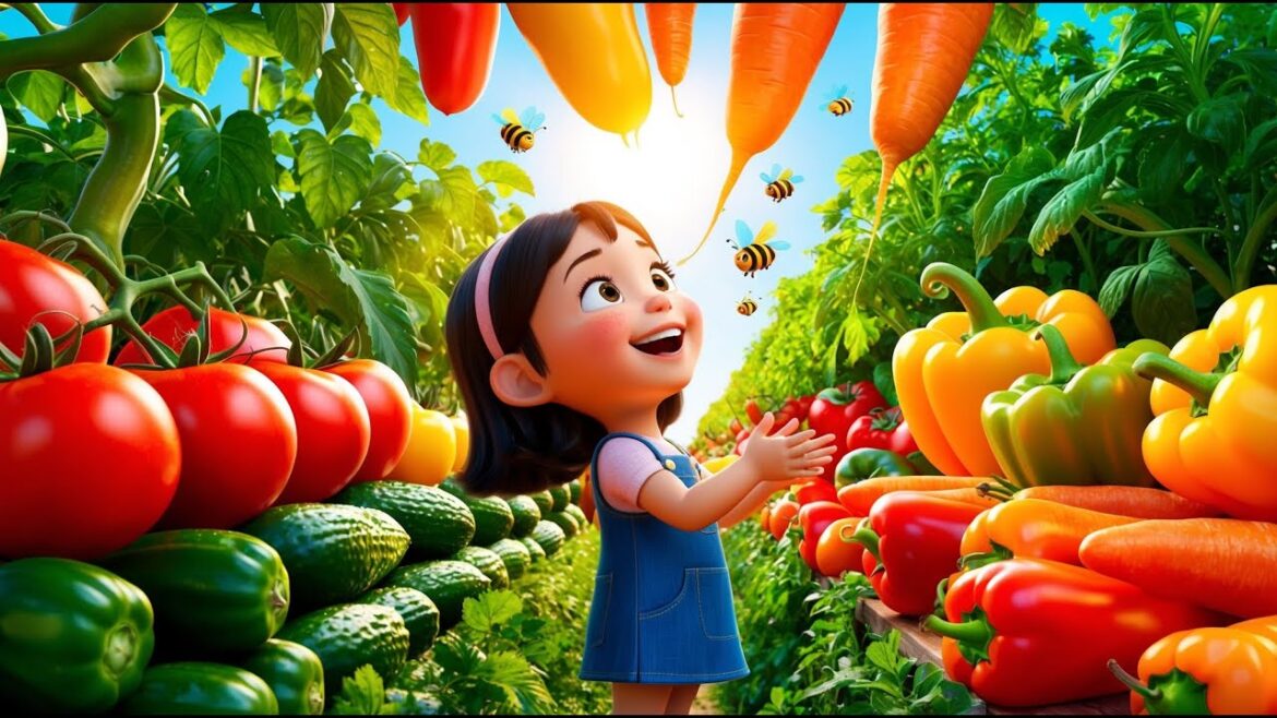 GARDEN DREAM [Vegetable song] Nursery Rhyme [Gopalakidz]