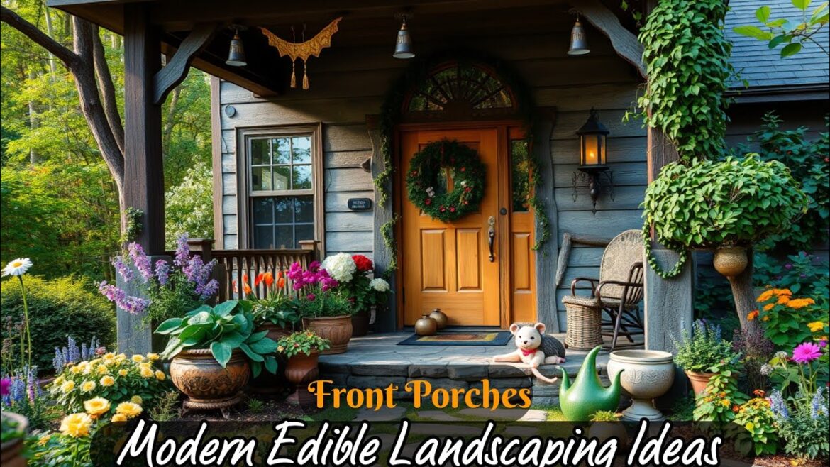 Edible Landscaping Ideas for Modern Front Porches | Make Your Paradise