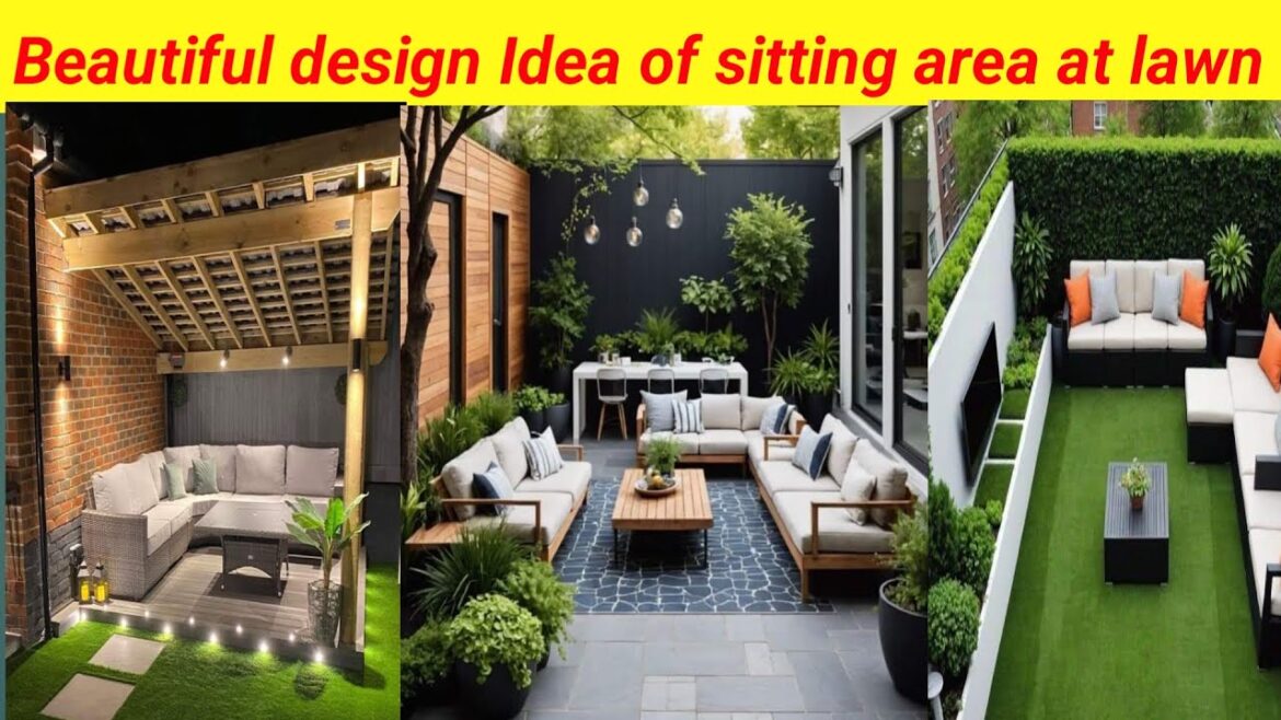 Outdoor sitting area ideas! Garden sitting area! Sitting area in garden! Backyard garden landscaping Outdoor sitting area ideas! Garden sitting area! Sitting area in garden! Backyard garden landscaping
