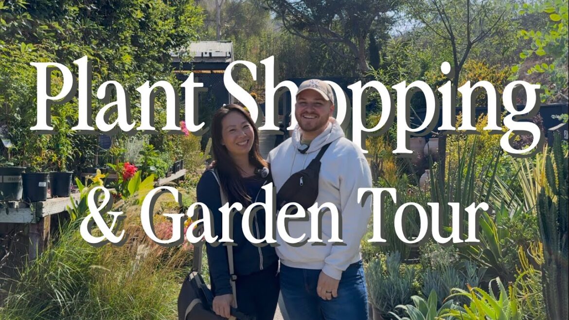 Shopping In Los Angeles & A Garden Tour! 🏡|| Visit Our Garden