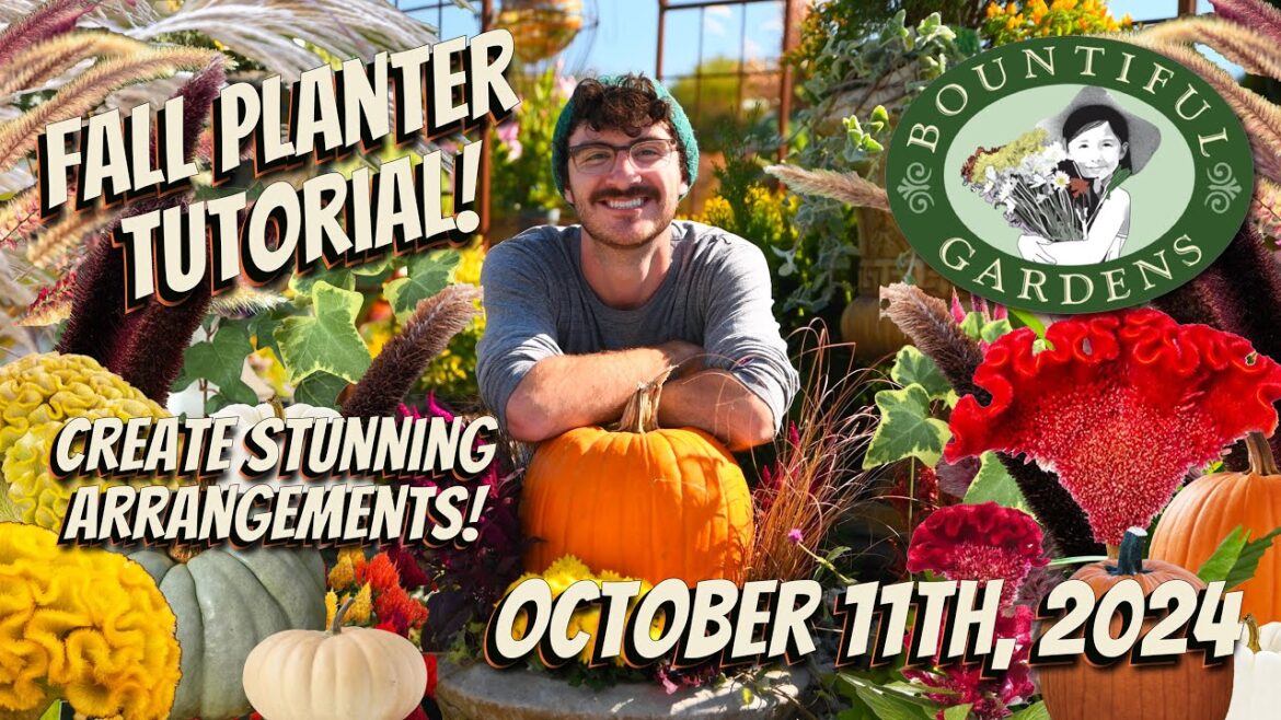 Fall Planters - How to Create A Stunning Fall Container Garden!!