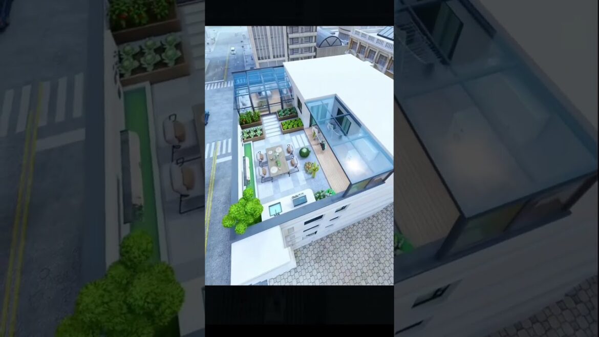 Terrace garden design ideas || #shortsfeed #house #terracegarden #youtube #viralvideo