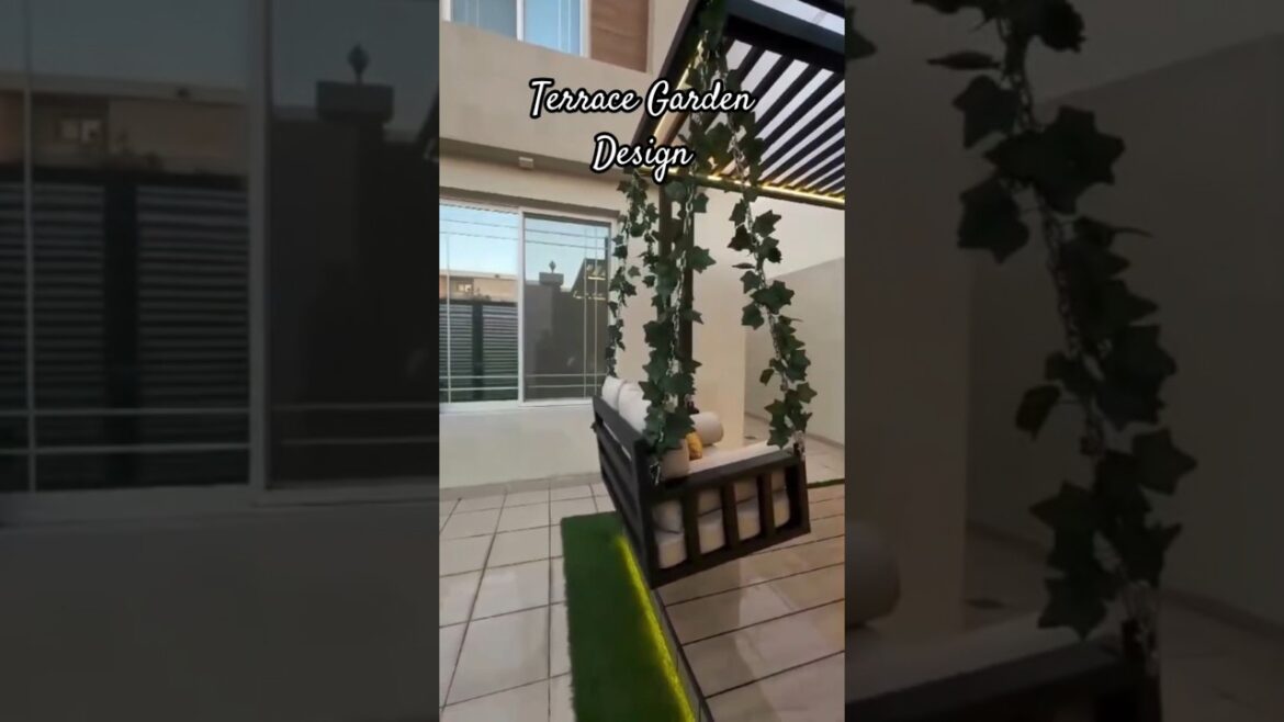 Terrace Garden Design #shorts #ytshorts #terracegarden#trending