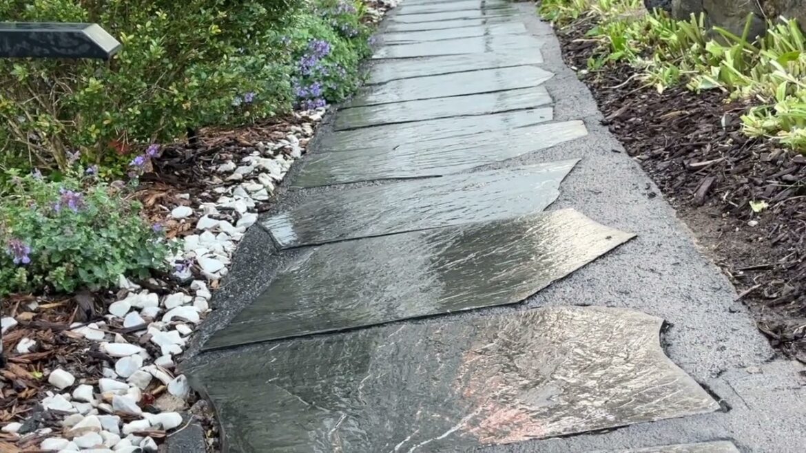 Preparing Your Property For Winter | Stunning Fall Side Pathway Transformation By Daphne's Outdoor