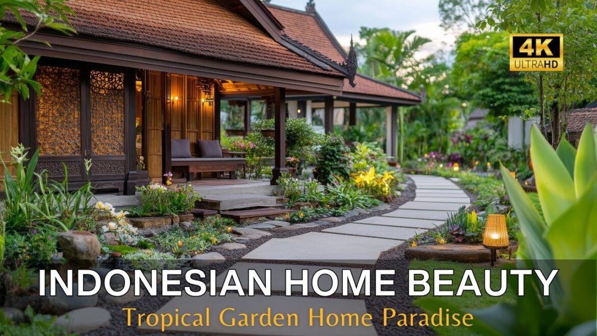Tropical Paradise: Unveiling the Beauty of Indonesian Heritage in Garden Home Design Tropical Paradise: Unveiling the Beauty of Indonesian Heritage in Garden Home Design