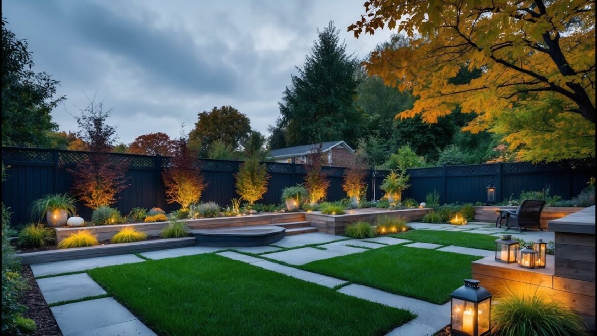 Fall Garden Design: Create a Cozy & Colorful Autumn Outdoor Retreat 🍁🌿Fall Decoration Garden Ideas