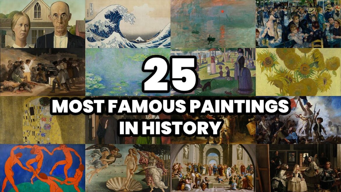 The 25 Most Famous Paintings in the History of the World (2025) The 25 Most Famous Paintings in the History of the World (2025)