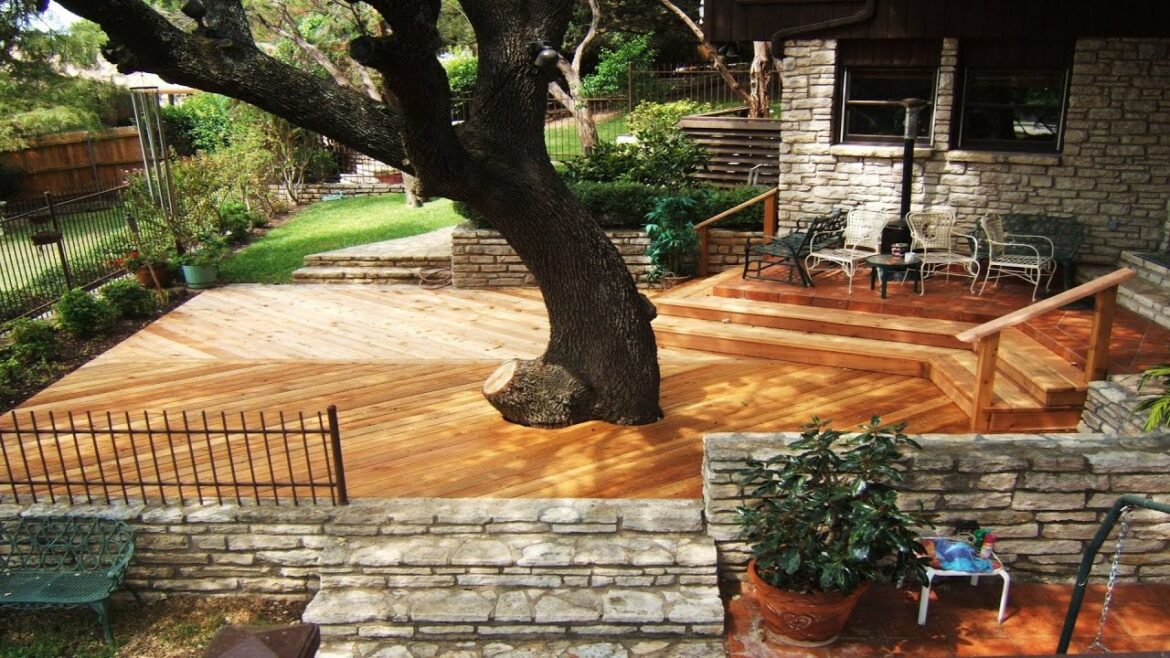 TOP! 100+ BEST LANDSCAPING AROUND DECK DESIGN IDEAS | STUNNING OUTDOOR BACKYARD DECKS LANDSCAPE TIPS