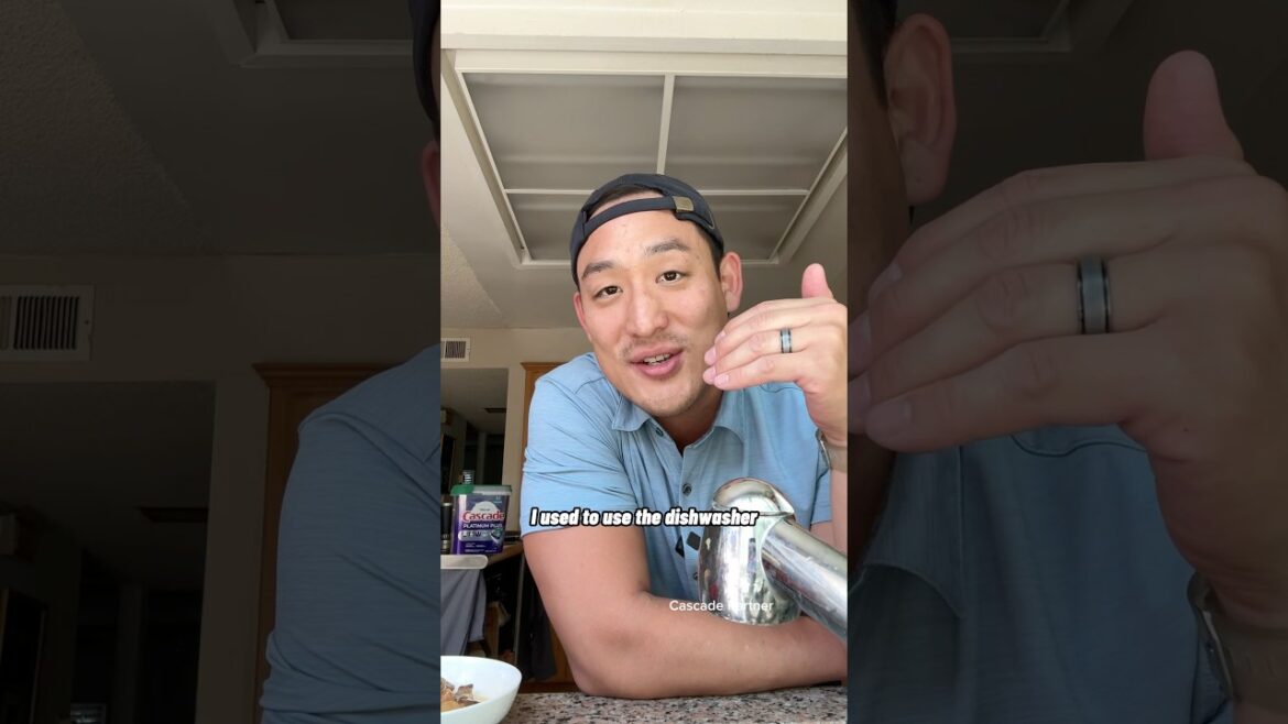 Why didn't I start using the dishwasher sooner? #Cascade_Partner Game changer! #CascadePlatinumPlus