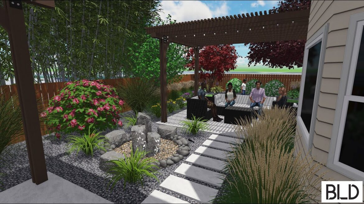 Southwest Boise Backyard Landscape Design (REE24)