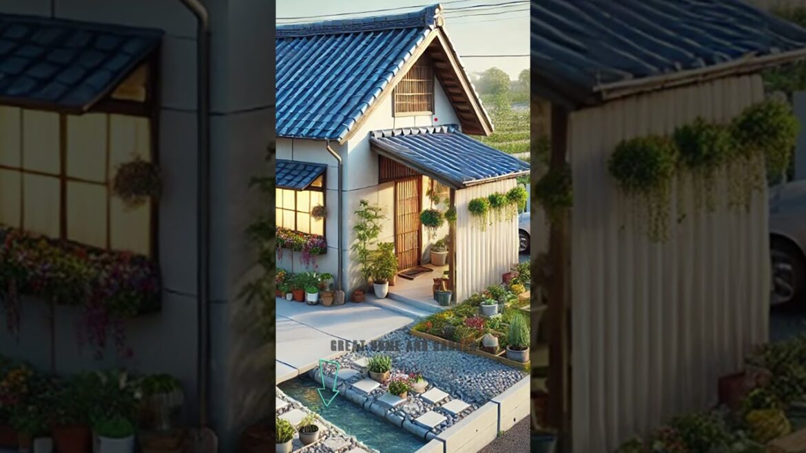 Small Homes with Adorable Gardens  #GreatHomeAndGarden