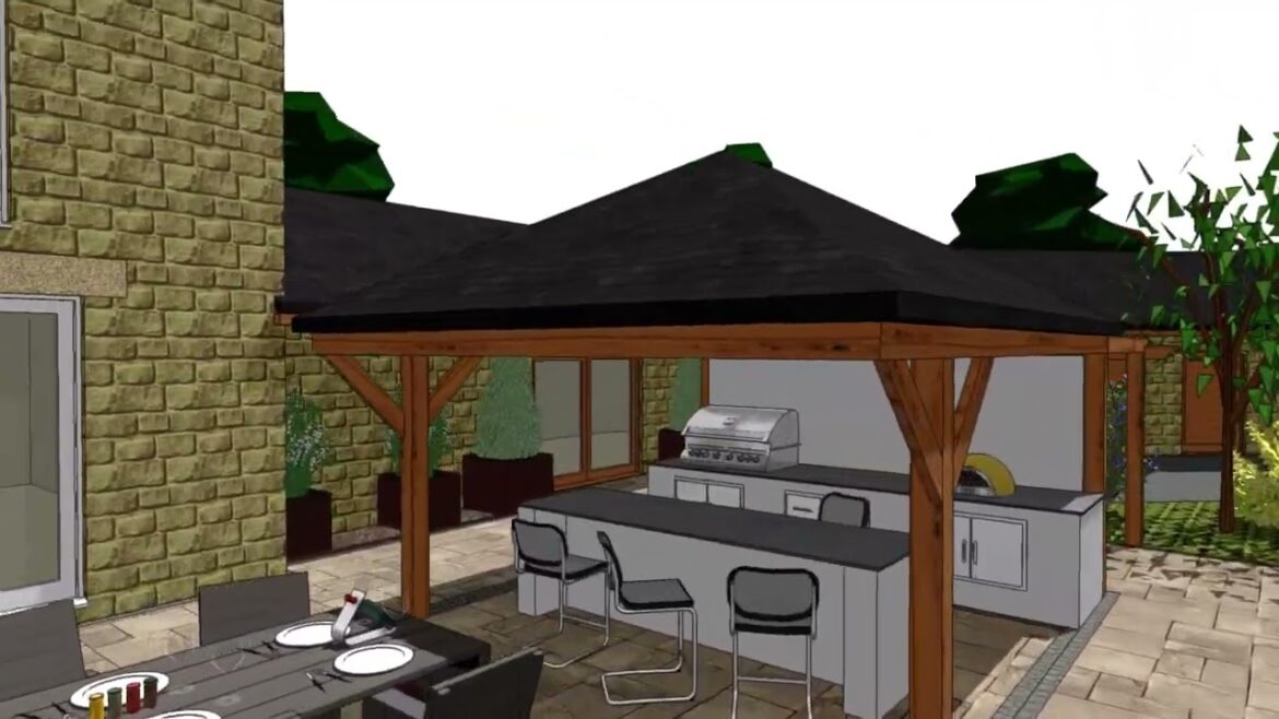 Walk through animation