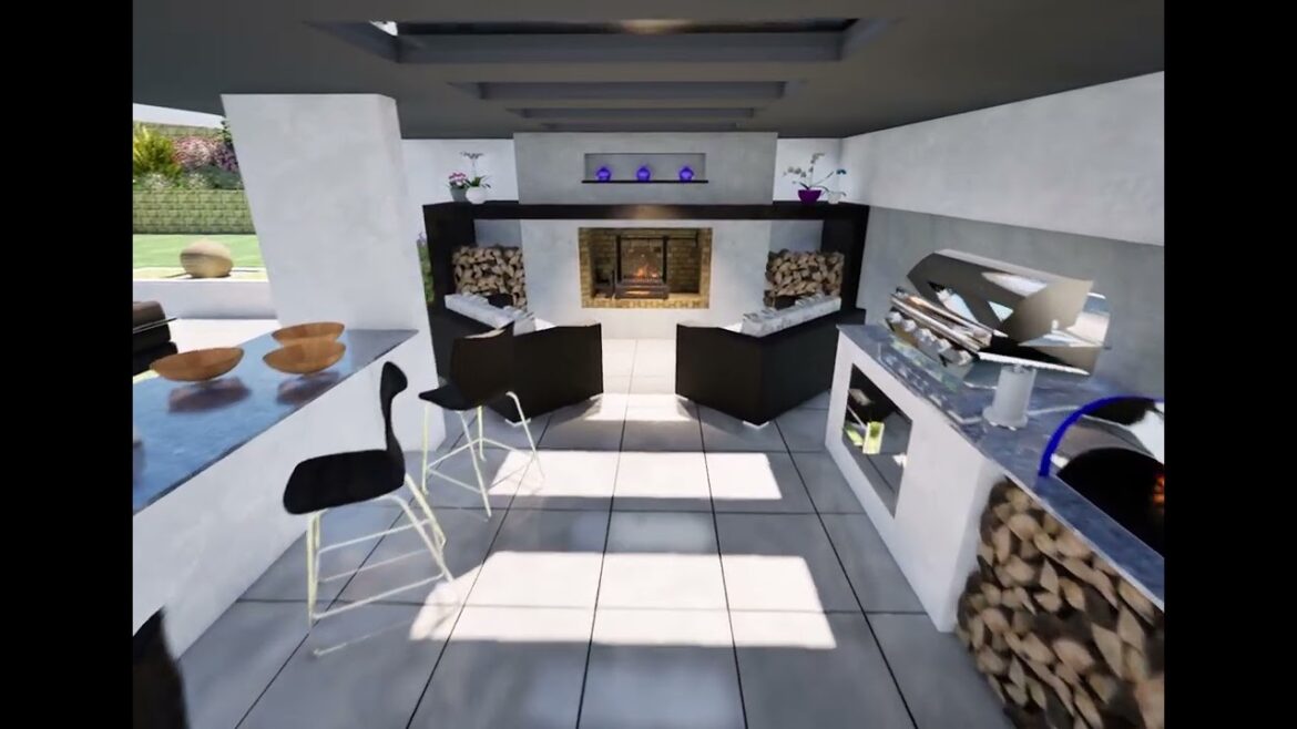 Walk through animation