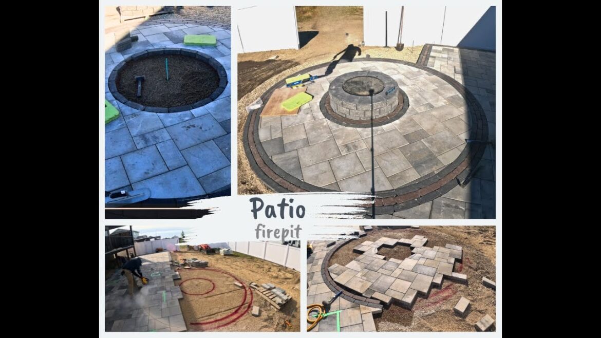 Backyard Makeover: Creating a Cozy Firepit Area #landscapedesignbuild #patio Backyard Makeover: Creating a Cozy Firepit Area #landscapedesignbuild #patio