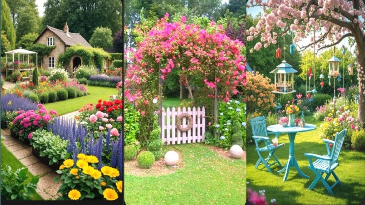 Cozy & Timeless: Charming Cottage Garden Ideas for Your Backyard! Cozy & Timeless: Charming Cottage Garden Ideas for Your Backyard!