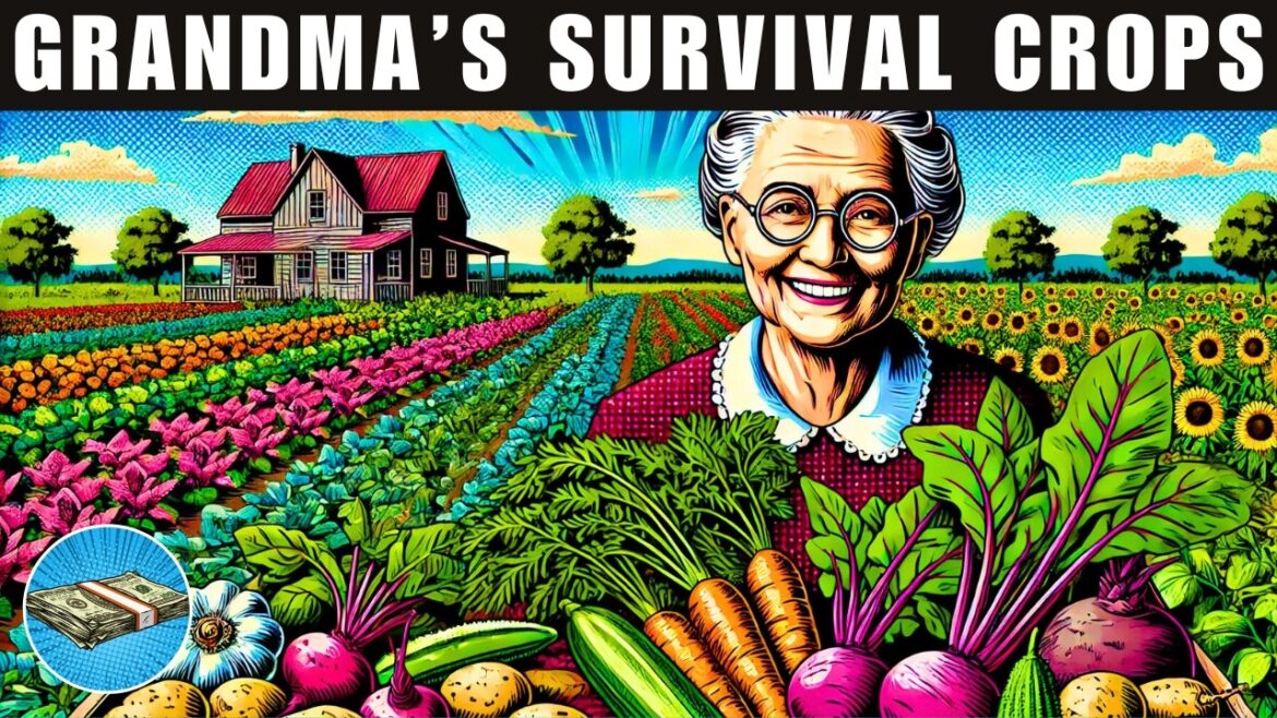 Grandma's 33 Survival Gardening Crops to Grow at Home to Save You From STARVING
