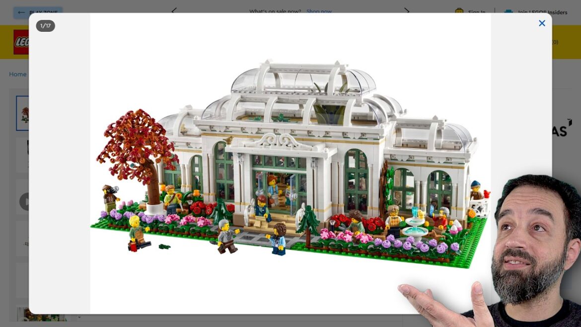 LEGO Ideas Botanical Garden pics, vids & thoughts: 64-stud-wide mega-greenhouse! 21353 LEGO Ideas Botanical Garden pics, vids & thoughts: 64-stud-wide mega-greenhouse! 21353
