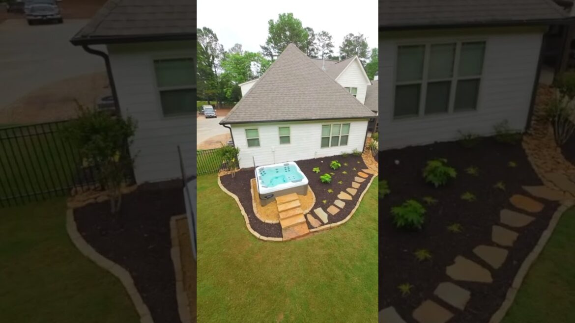 Backyard PARADISE designed & installed for this homeowner #landscape #pool #spring Backyard PARADISE designed & installed for this homeowner #landscape #pool #spring