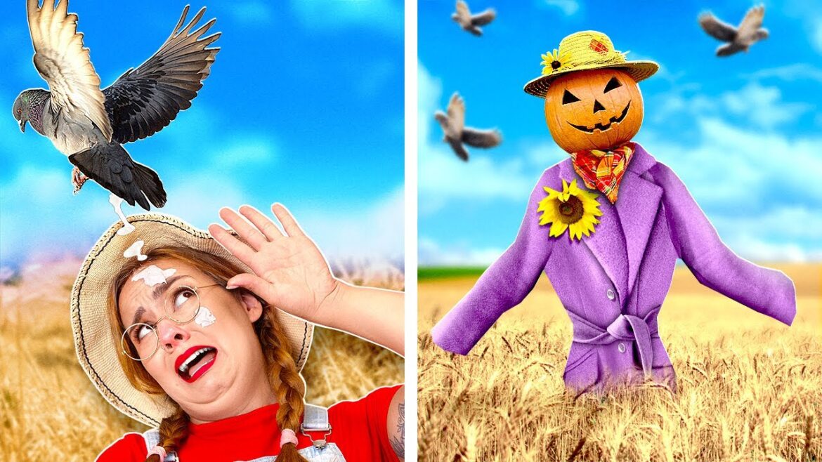 Who Will Scare The Crows? *Gardening hacks and gadgets*