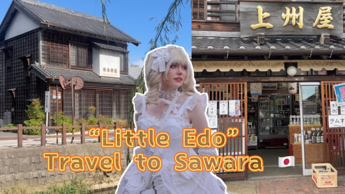 The traditional looking town 1h from Tokyo!