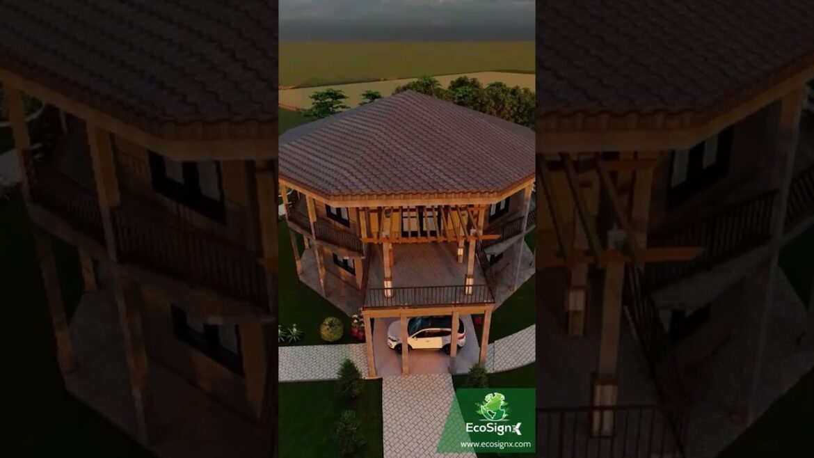 Farm Design | Landscaping #3dvisualization #design #gardendesign #architecture #shorts #trending