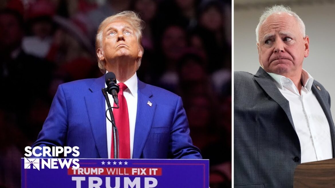 Tim Walz compares Trump rally at Madison Square Garden to 1939 Nazi event