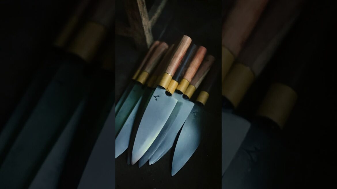 Japanese Kitchen knife Made in Thailand . #japaneseknife #chefknife #thailand #deba #gyuto #knife