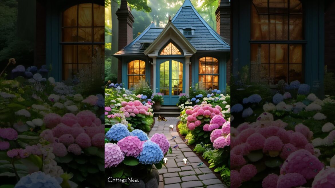 Fairytale Garden Retreat  #cottagenest #scenery #cottagevibes #relax #gardendesign #relaxing